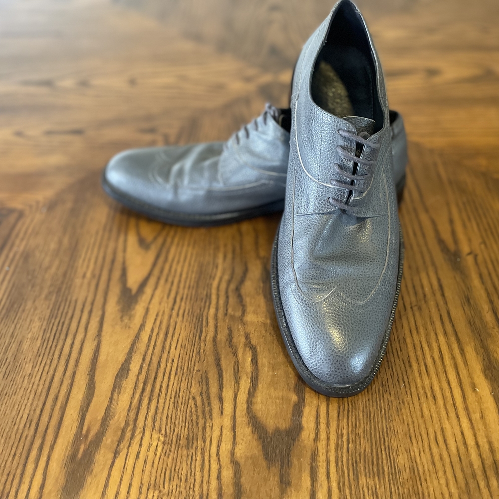 Hart Schaffner Marx Gray Men's Oxfords